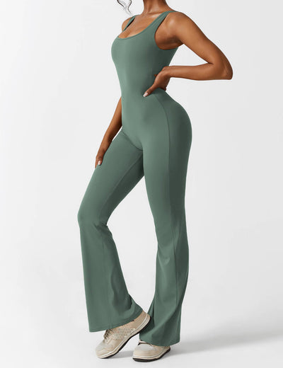 Sienna | Rückenfreier Flare-Jumpsuit
