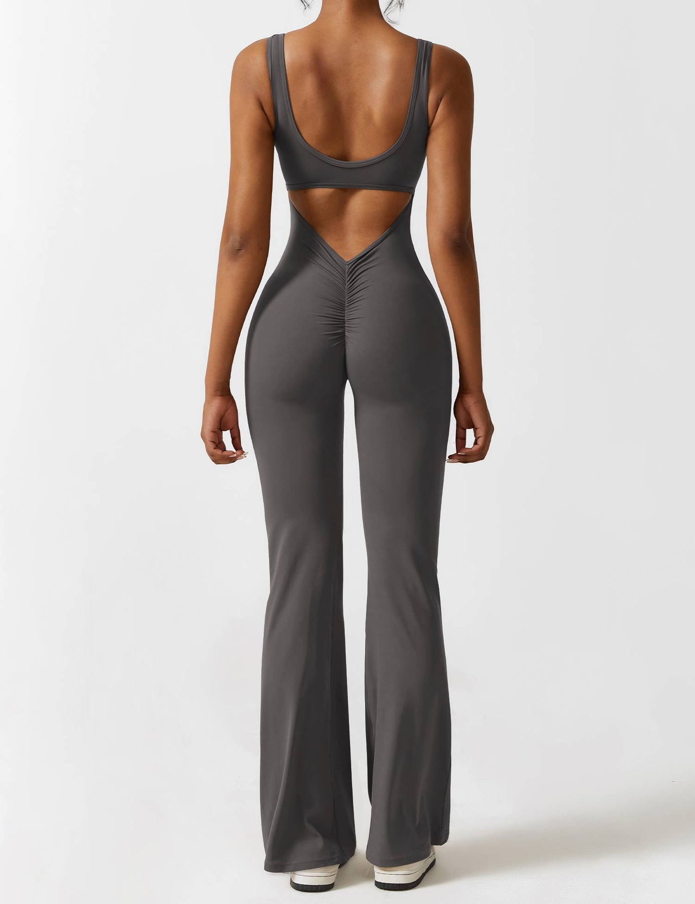 Sienna | Rückenfreier Flare-Jumpsuit
